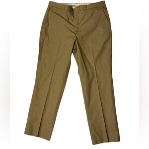 Men's Slim Fit Tan Chino Pants - Brand Unknown
